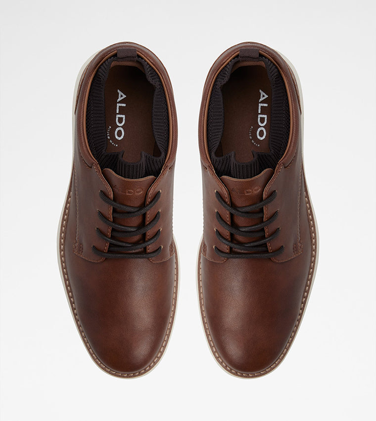 Aldo WYNDER Solid Lace-Up Shoes Brown alt 5