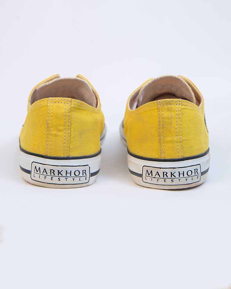 Performance Low Cut Fashion Sneaker Yellow - Jango Mall