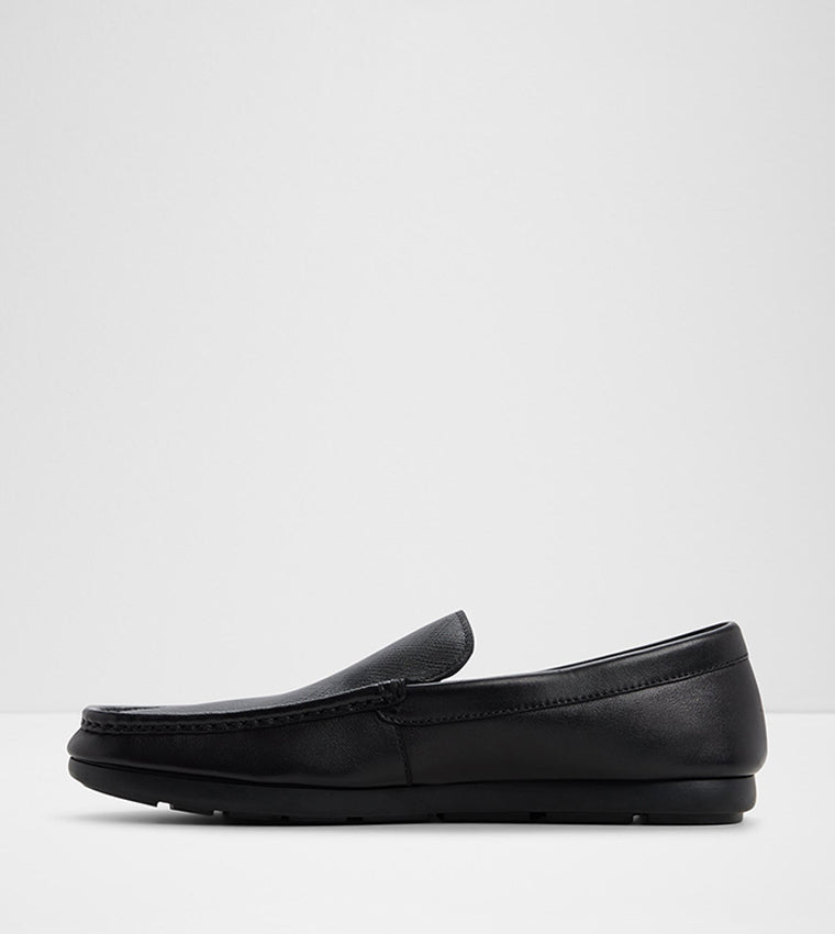 Aldo ZIGOSH Solid Moccasins Black alt 2