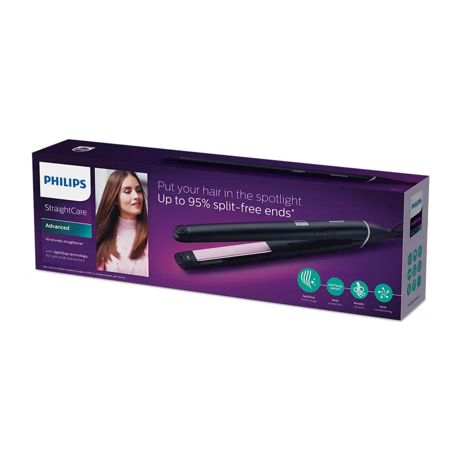 Philips Hair Straightener BHS675/00 - Jango Mall