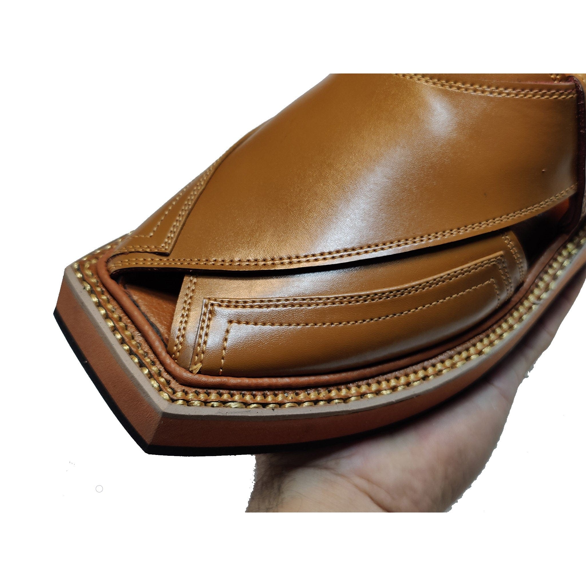 Kaptaan Double Mustard Chappal - Jango Mall