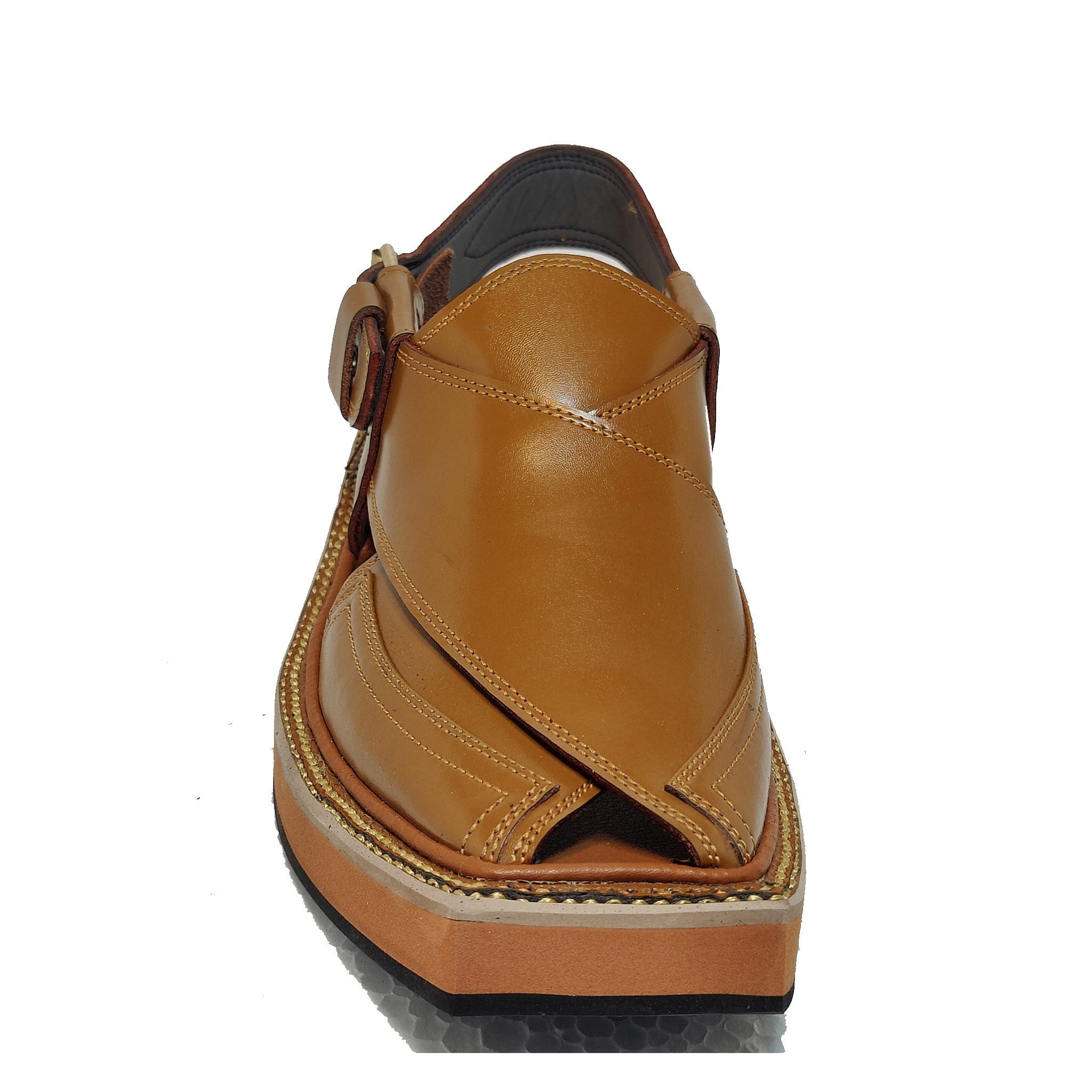Kaptaan Double Mustard Chappal - Jango Mall
