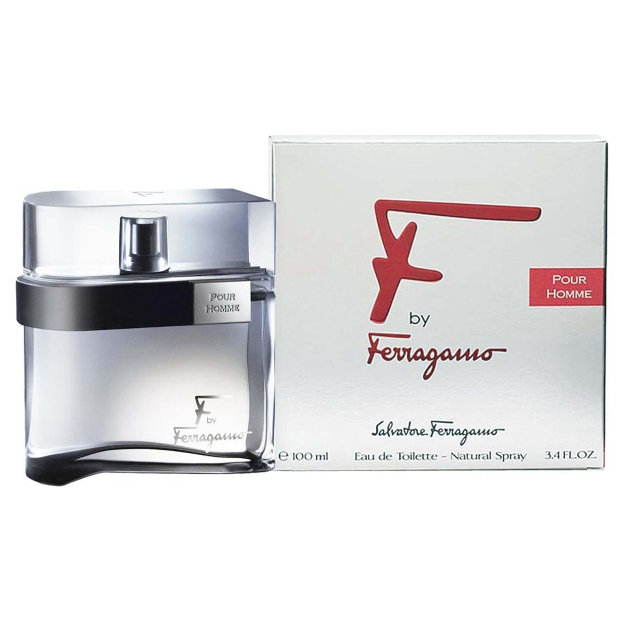 Ferragamo F by Silver for Men Edt 100ml - Jango Mall