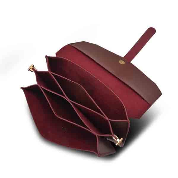 Stella Maroon Crossbody Bag - Jango Mall