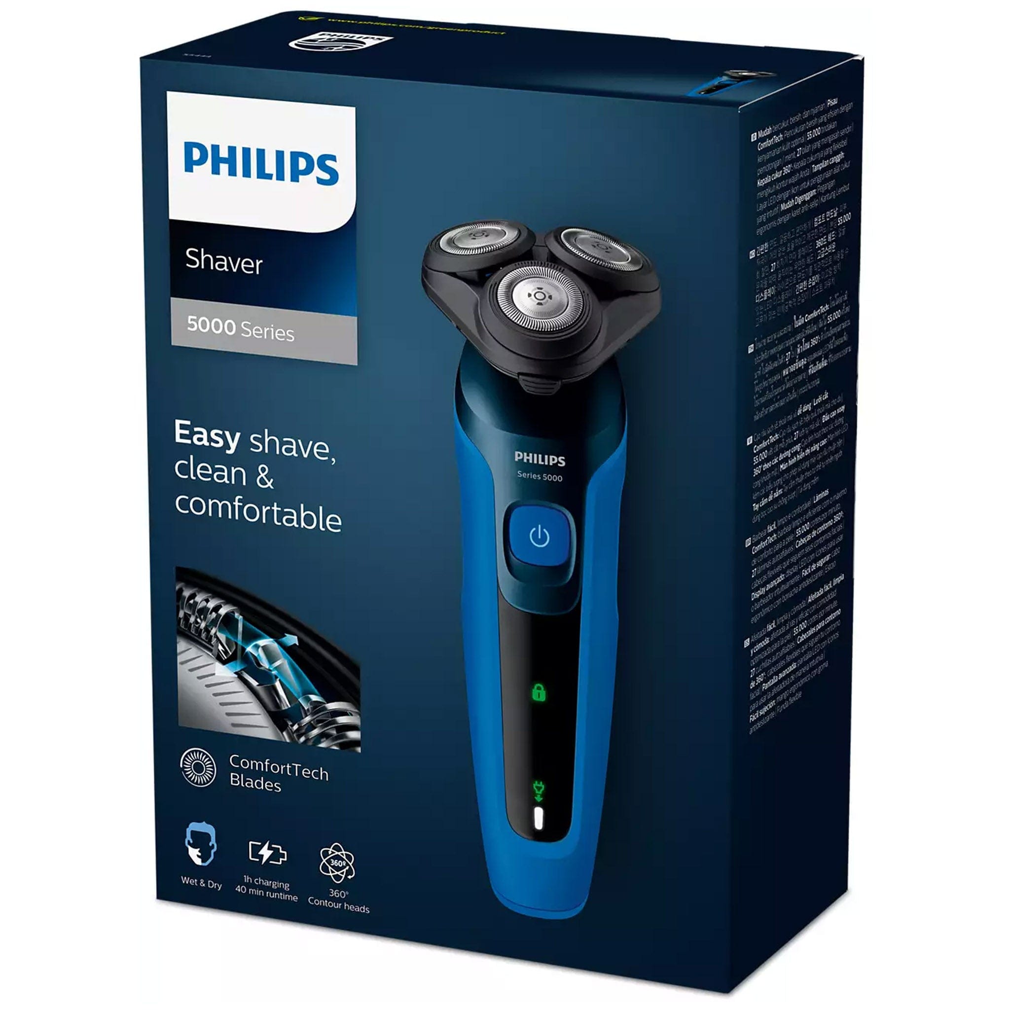 Philips Wet and Dry Electric Shaver S5444/03 - Jango Mall