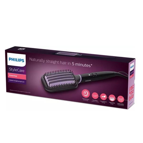 Philips Heated Straightening Brush BHH880/00 - Jango Mall