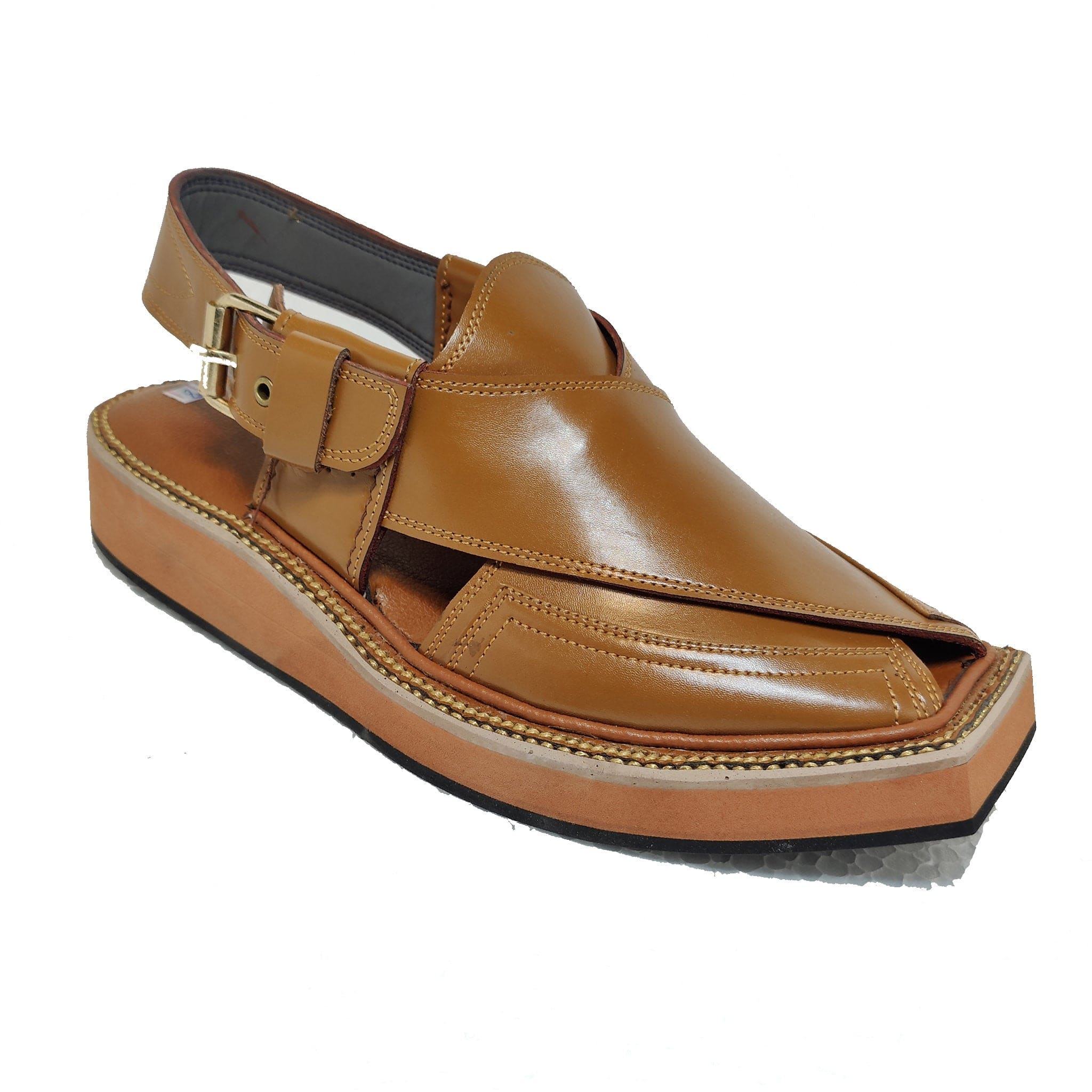 Kaptaan Double Mustard Chappal - Jango Mall