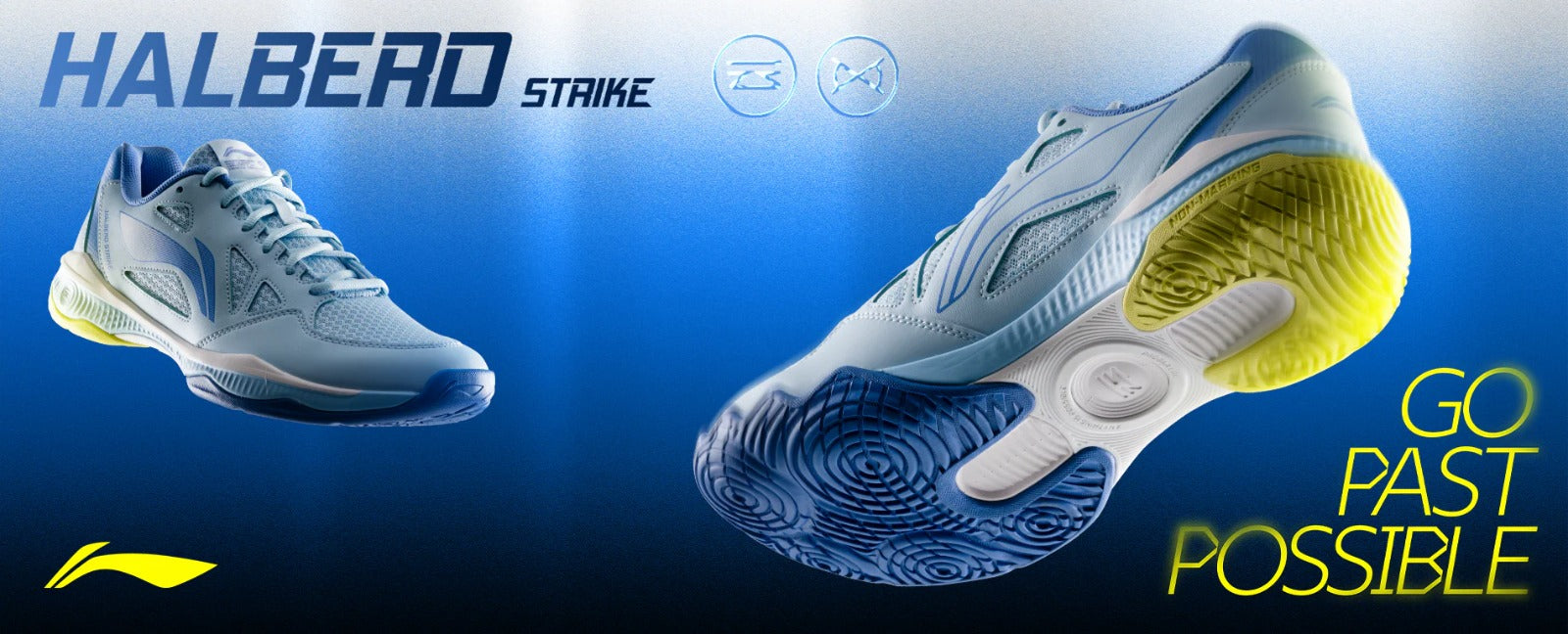 original badminton shoes in Pakistan-non marking shoes of Li-ning
