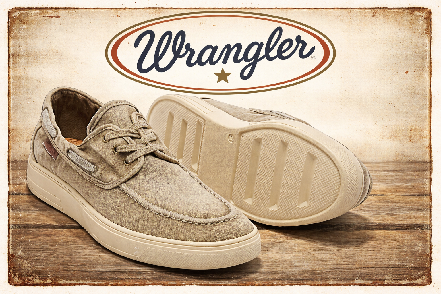 Wrangler footwear collection featuring rugged casual sneakers and durable boots designed for everyday comfort and outdoor style.
