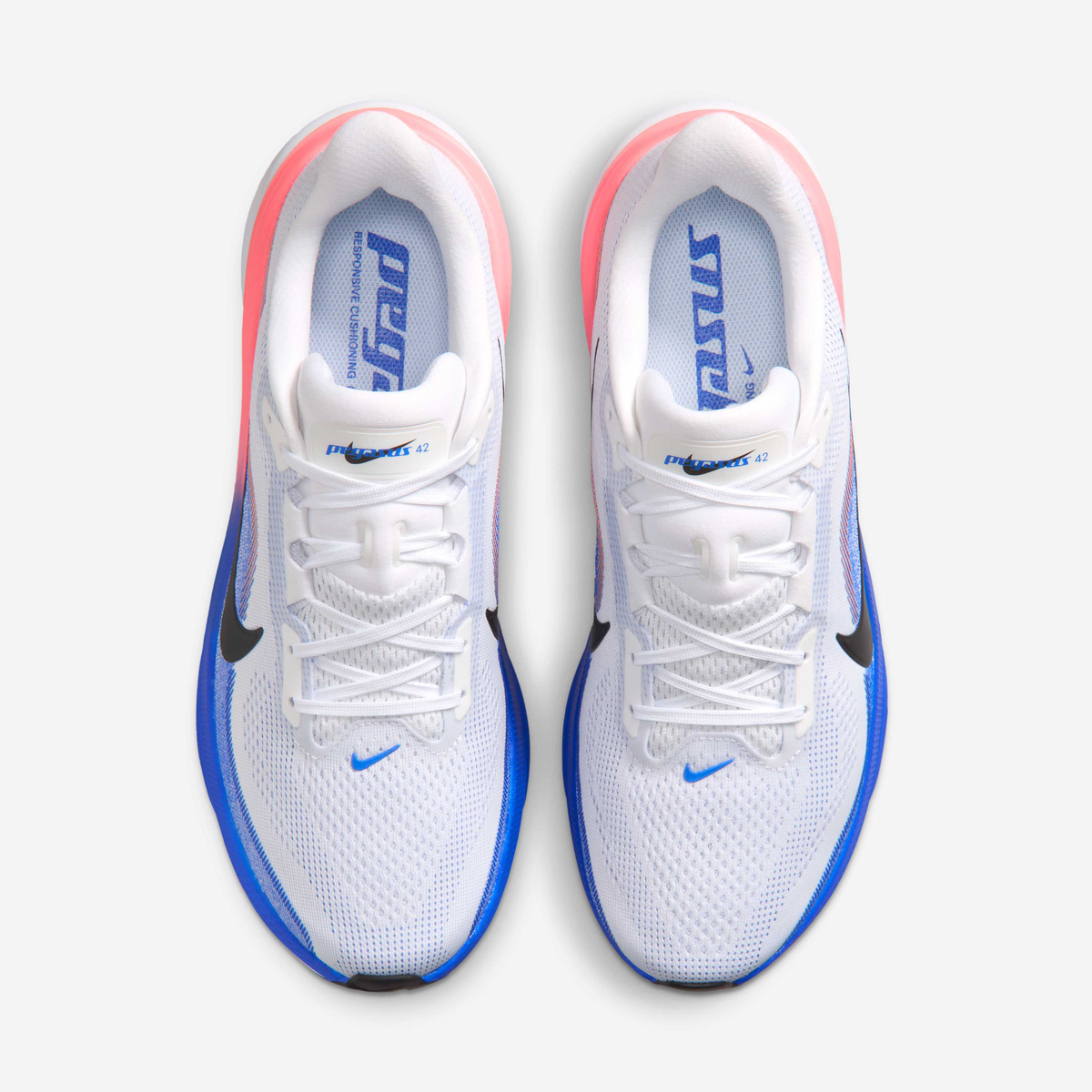 Nike Pegasus 42 - White/Racer Blue/Atomic Pink/Black