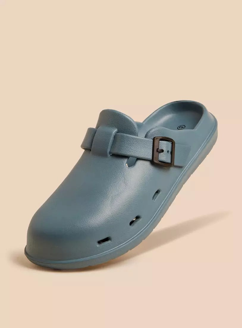 Max Buckle Accent Clogs