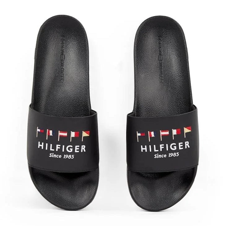 TOMMY HILFIGER FLAGS POOL SLIDES for Men
