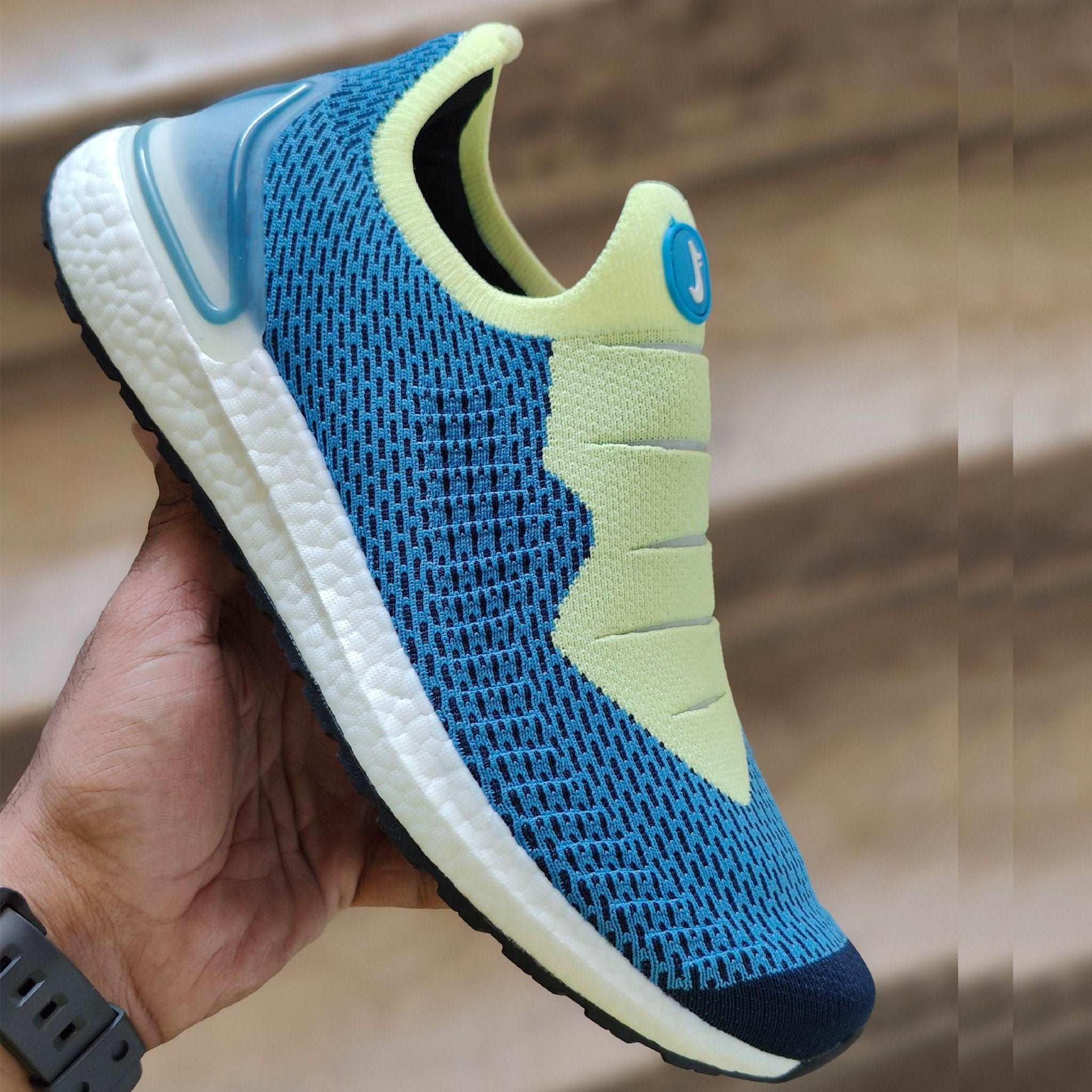 Medicated GRN Style Running Slip On Shoe - Jango Mall