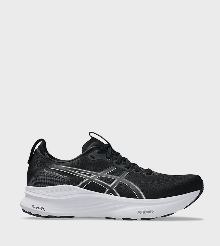 ASICS GEL-KAYANO 32 Black Running Shoes (Original)