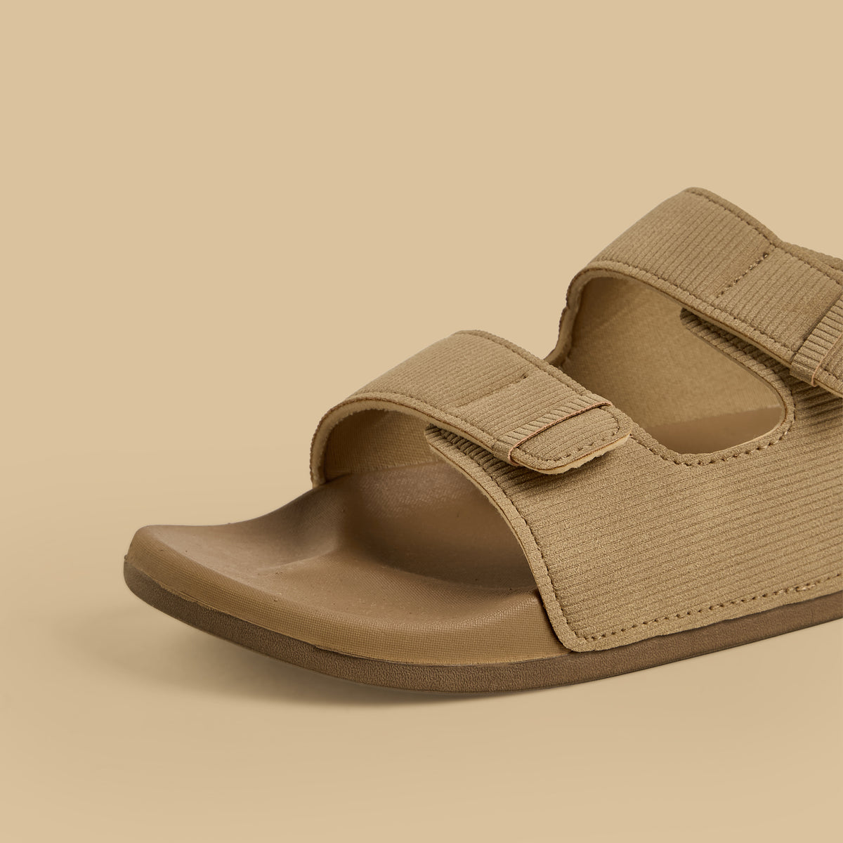 Max Double Strap Slip-On Sandals Brown for Men - image 4