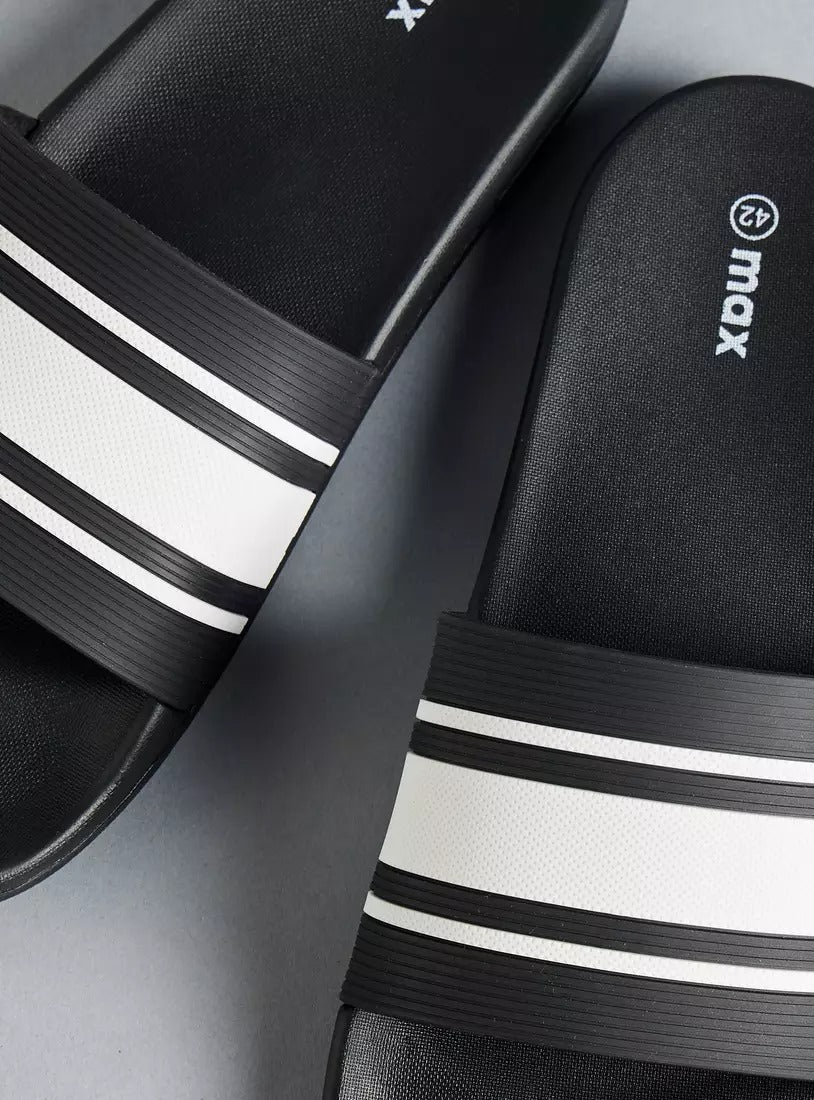 Max Stripped Slides Men