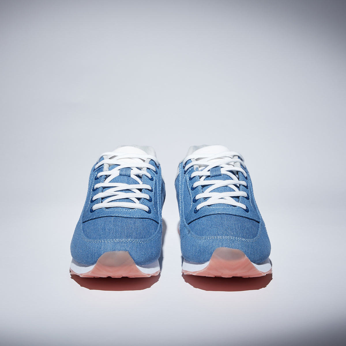 Max Denim Lace-Up Sports Shoes Blue for Men - image 3
