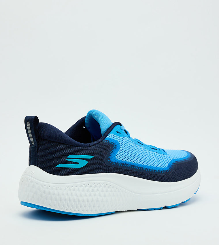 Skechers GO RUN Max Lace-Up Shoes, Ultra GO Cushioning, Blue
