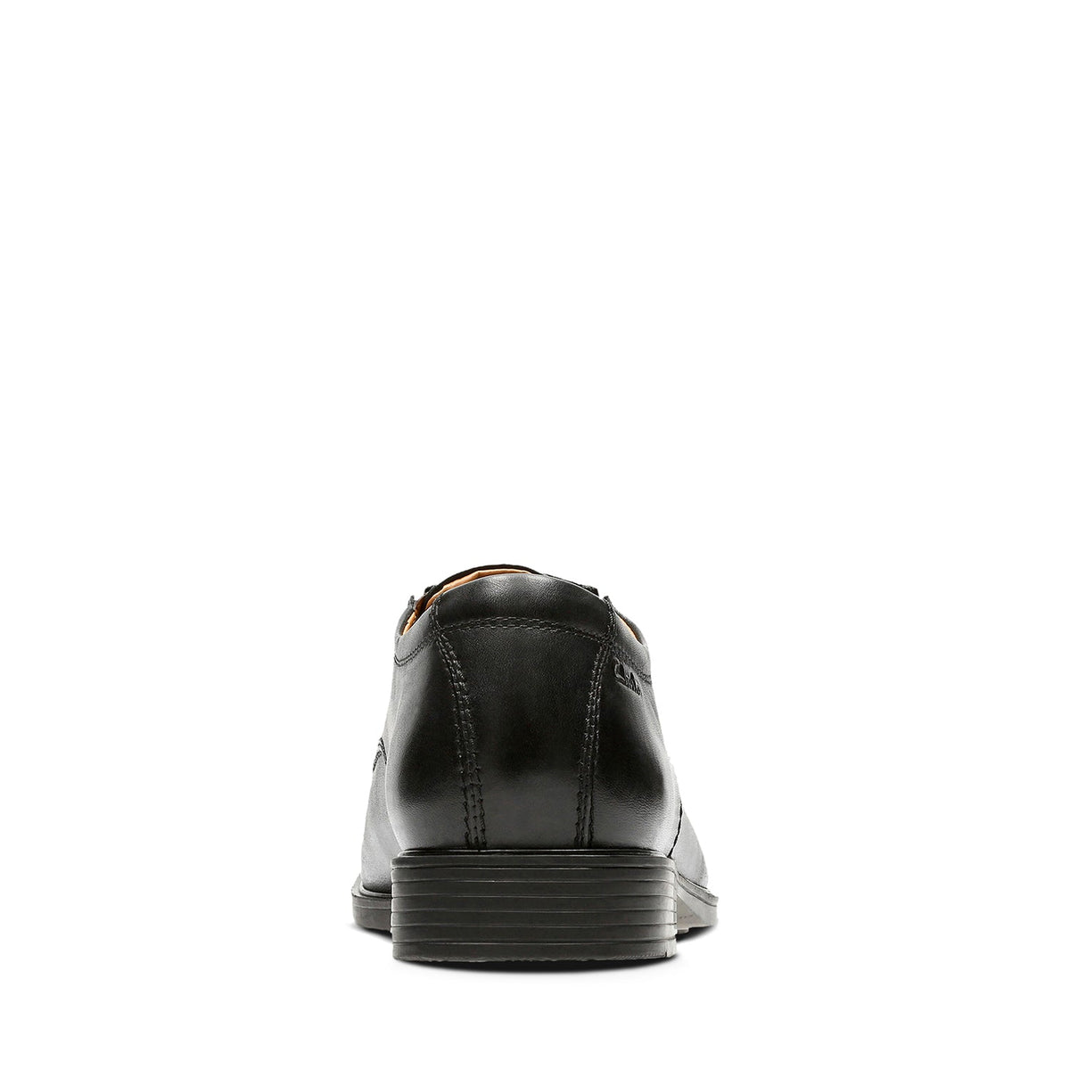 Clarks Men's Tilden Cap - Black Leather