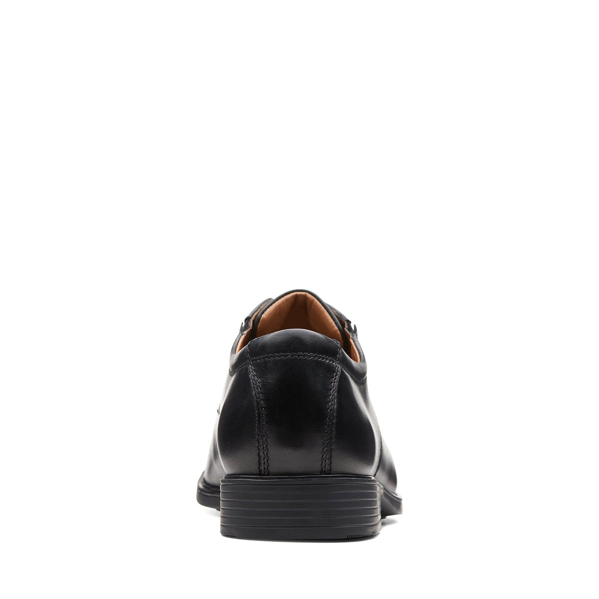 Clarks Men's Tilden Plain - Black Leather