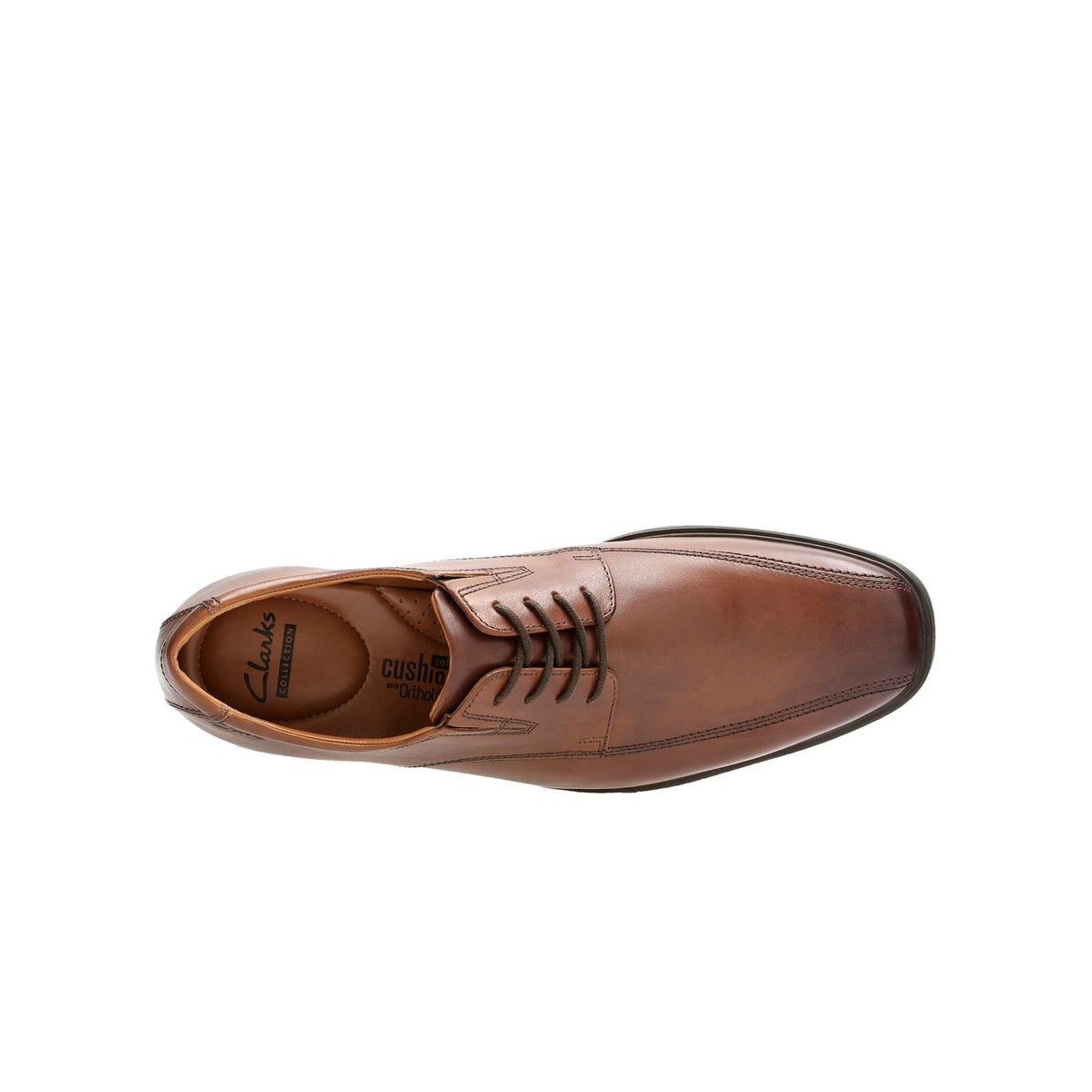 Clarks Men's Tilden Walk - Dark Tan Leather