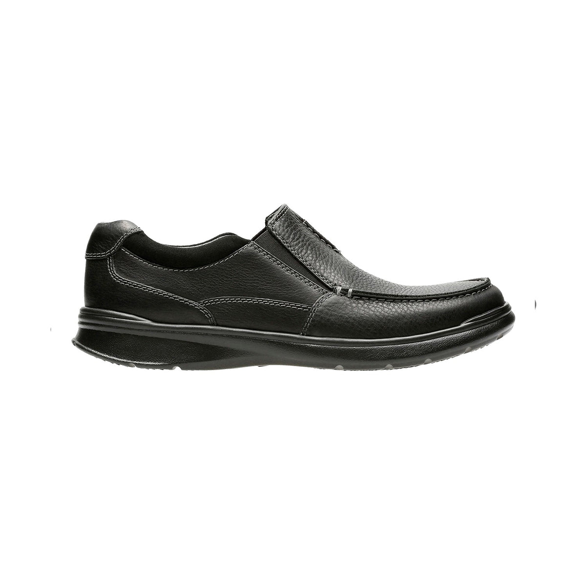 Clarks Men's Cotrell Free - Black Oily Leather
