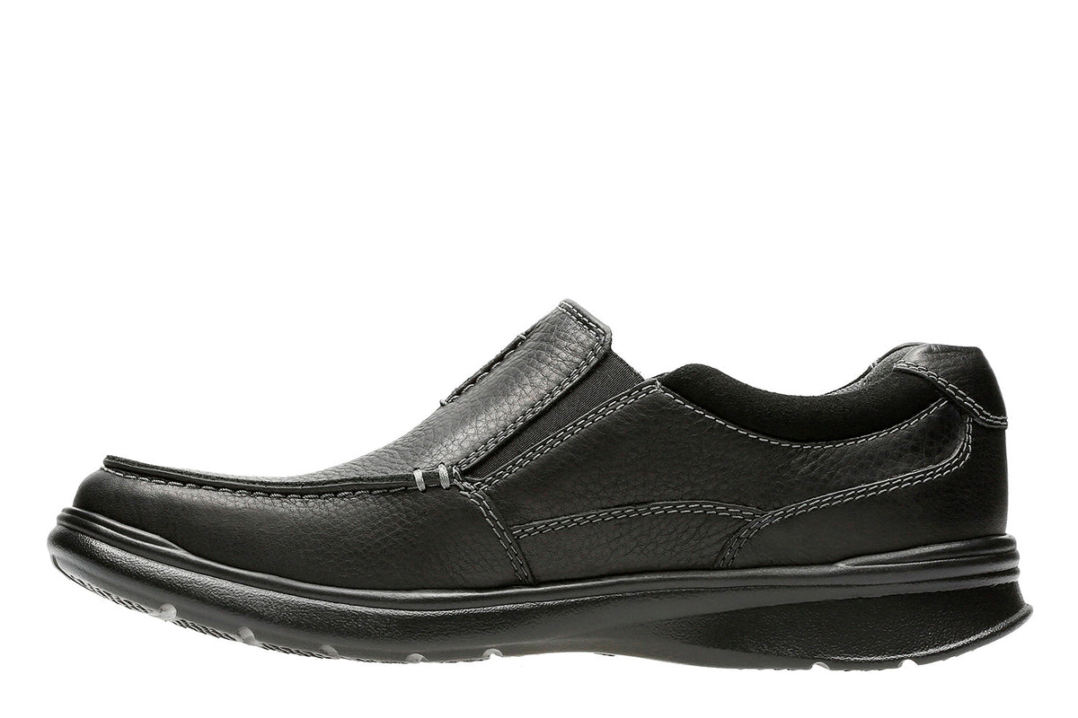 Clarks Men's Cotrell Free - Black Oily Leather