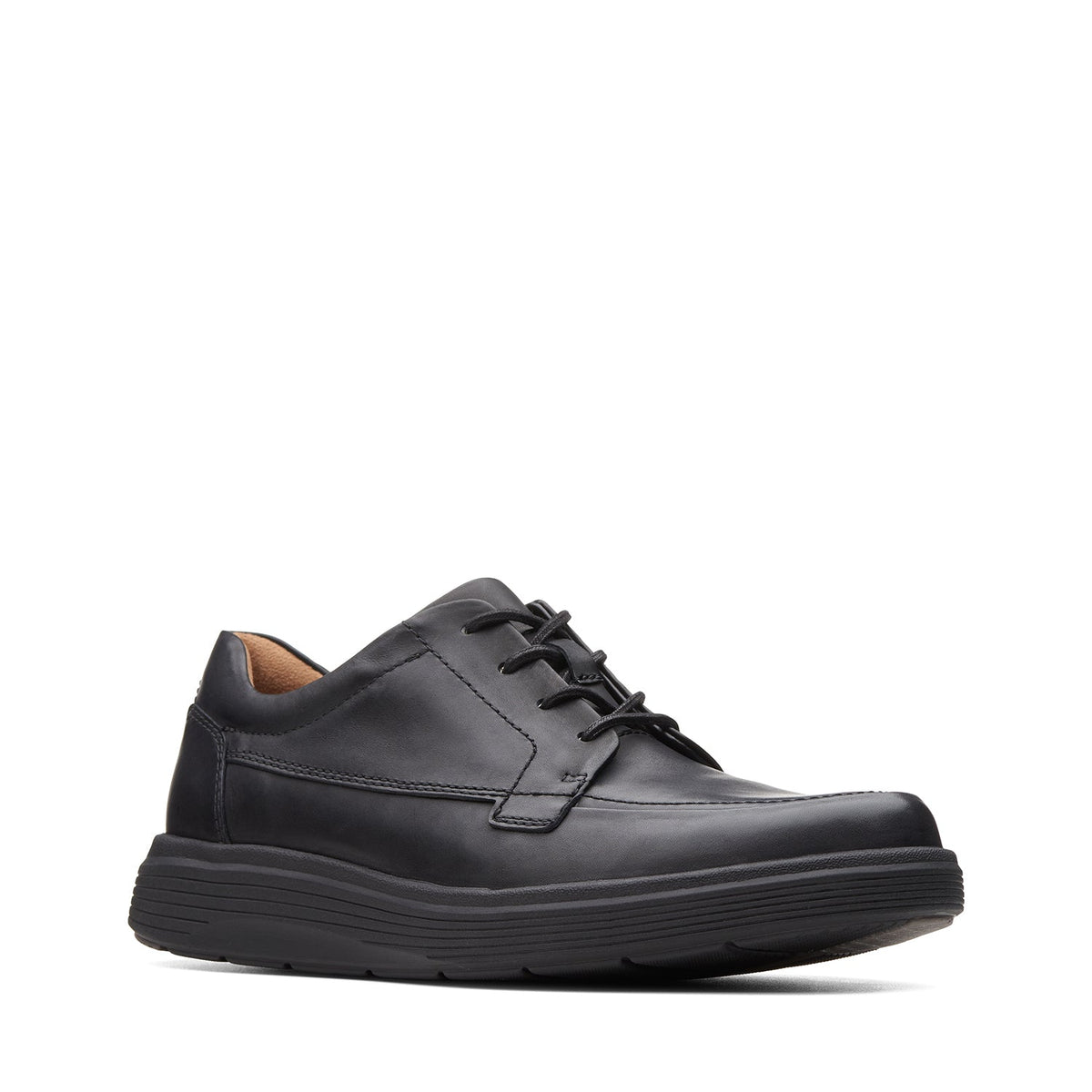 Clarks Men's Un Abode Ease - Black Leather