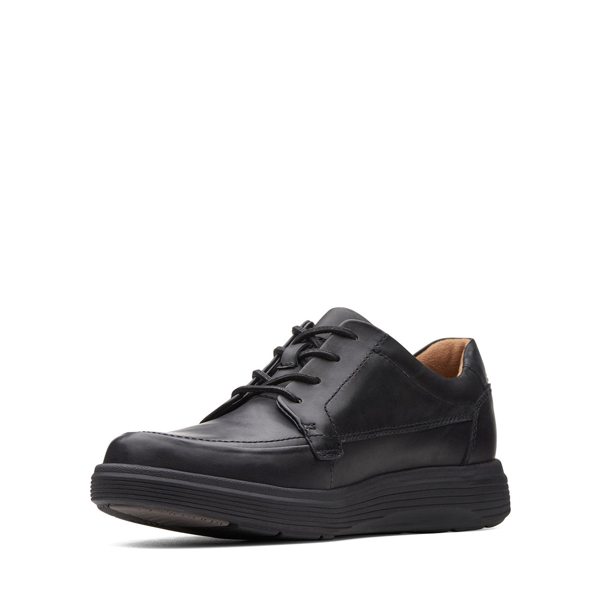 Clarks Men's Un Abode Ease - Black Leather