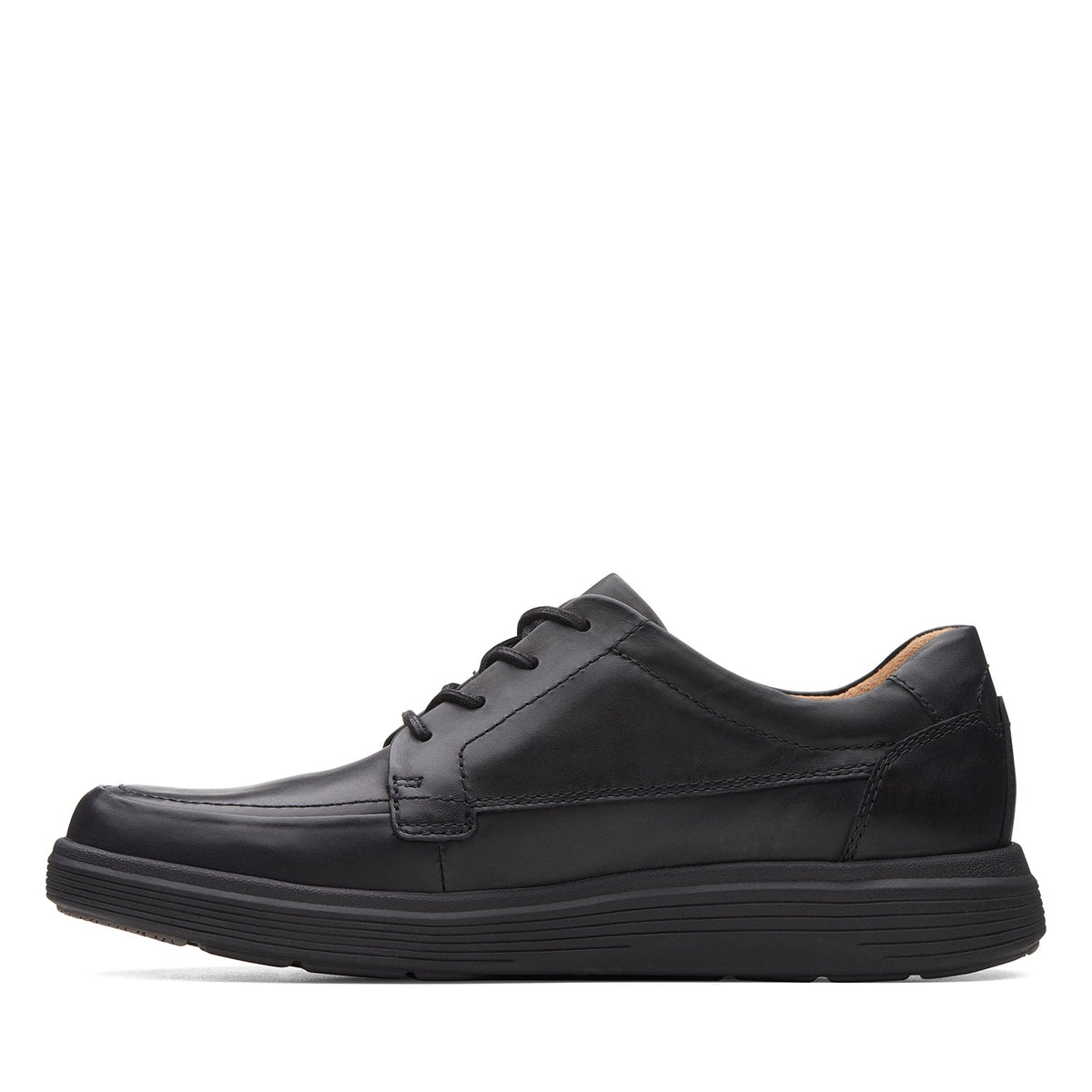 Clarks Men's Un Abode Ease - Black Leather