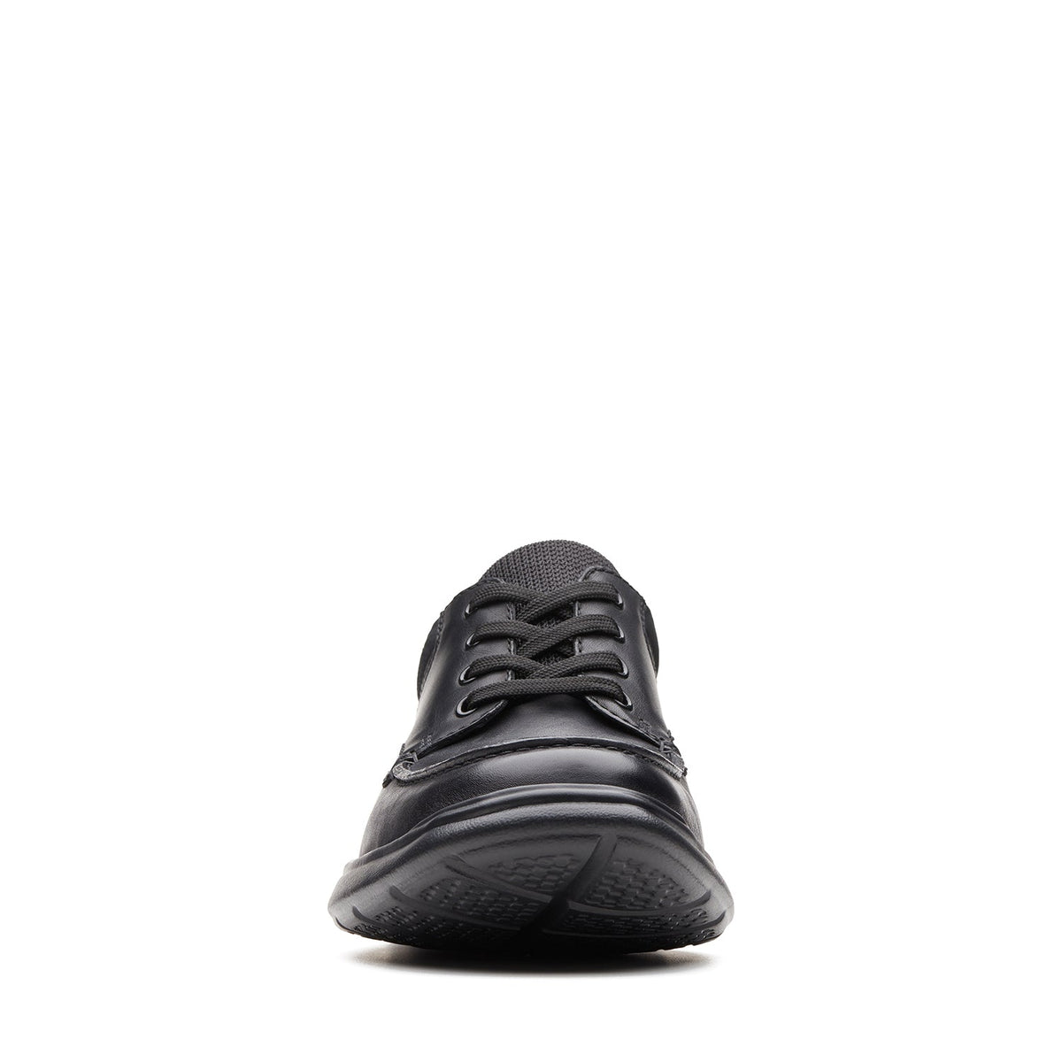 Clarks Men's Cotrell Edge - Black Smooth Leather