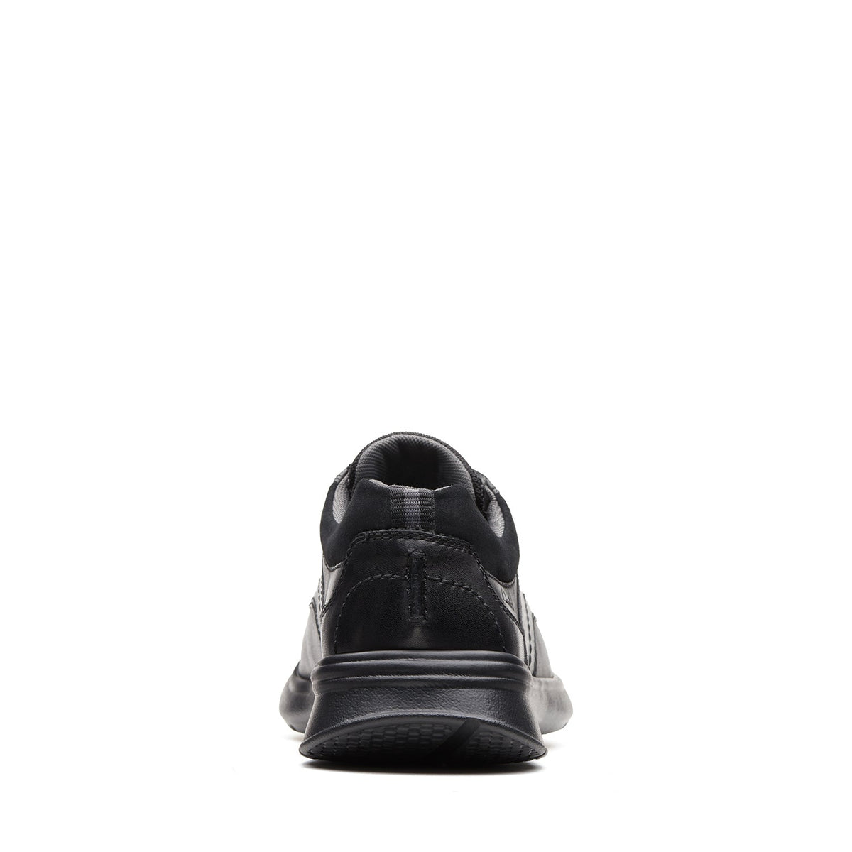 Clarks Men's Cotrell Edge - Black Smooth Leather