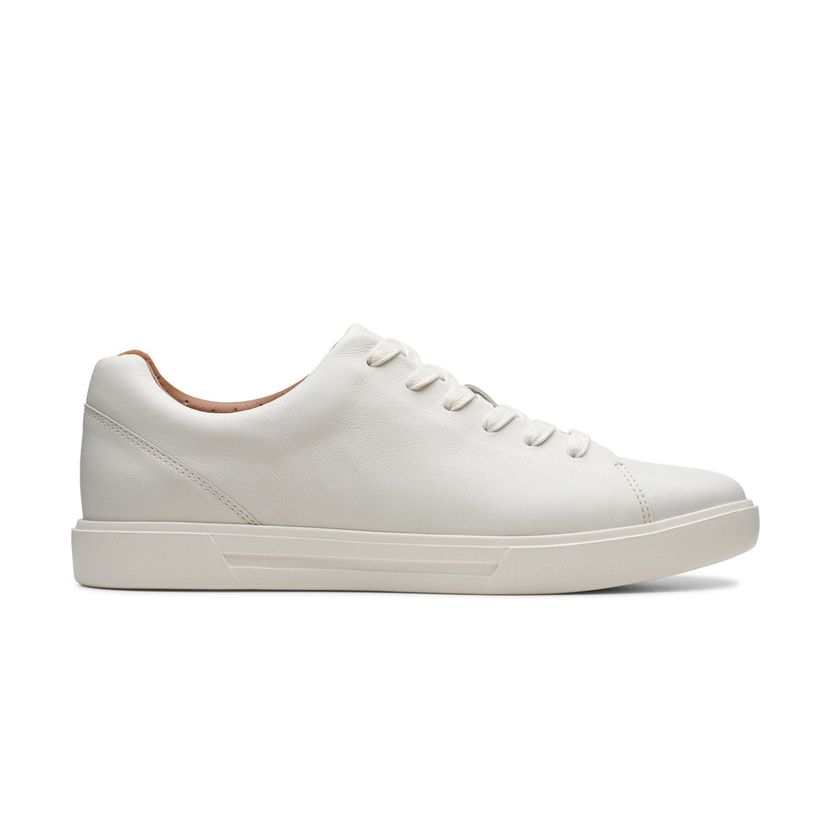Clarks Men's Un Costa Lace - White Leather