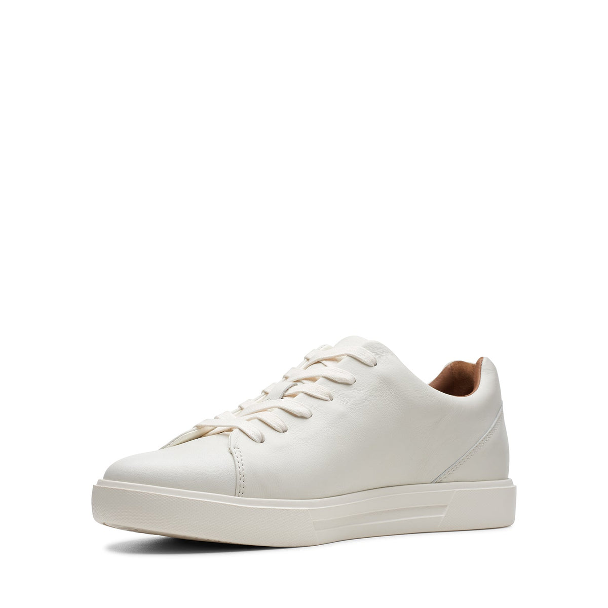Clarks Men's Un Costa Lace - White Leather