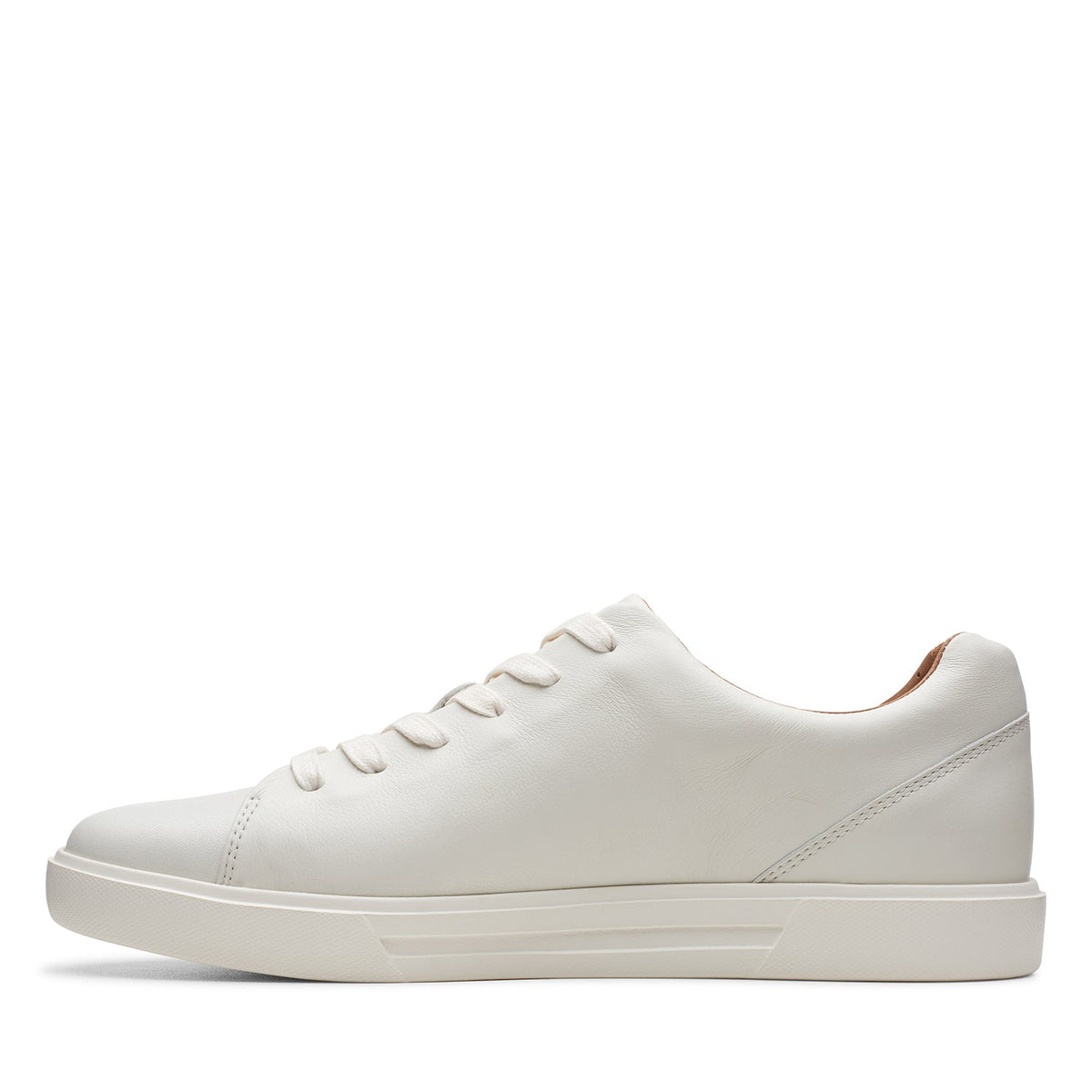 Clarks Men's Un Costa Lace - White Leather