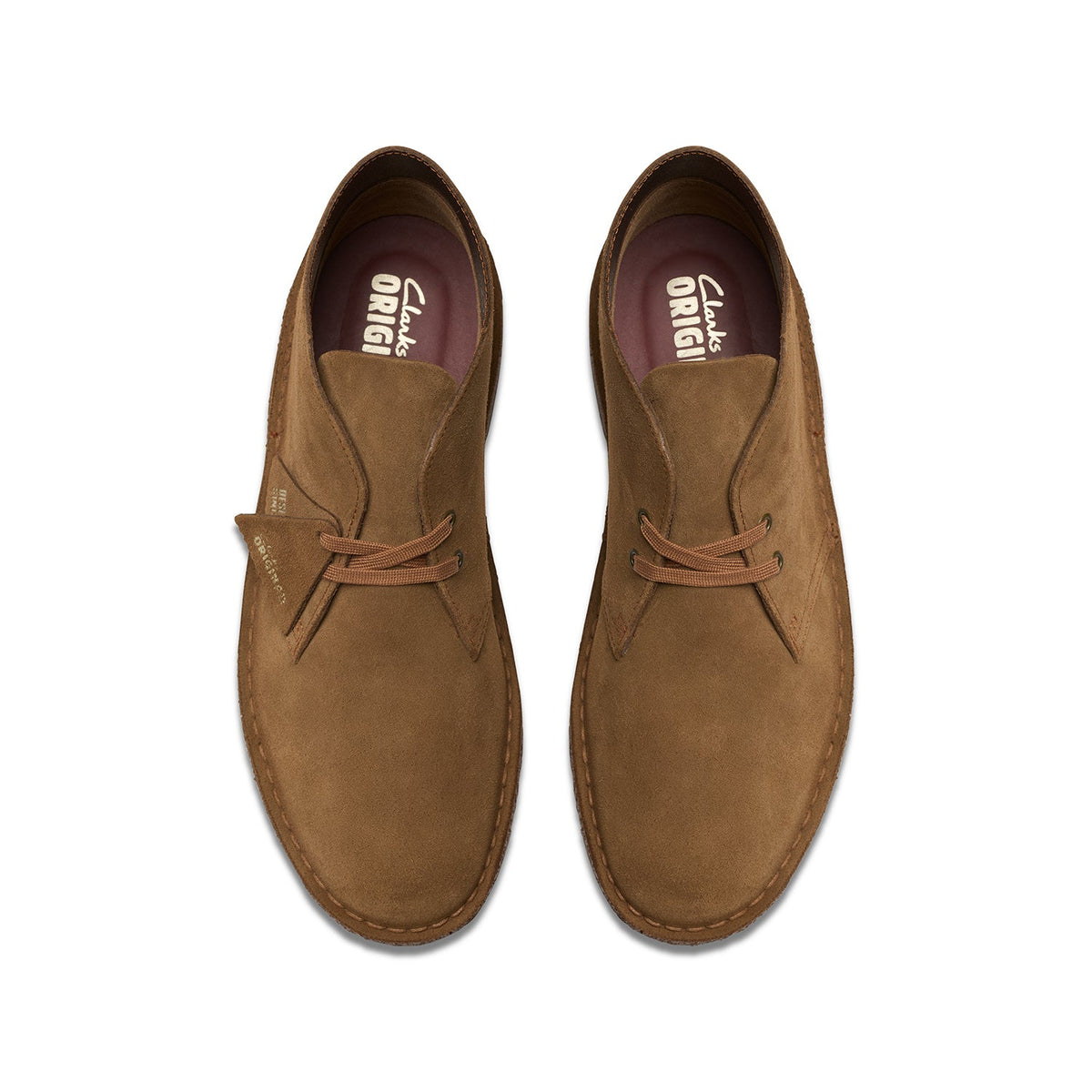 Clarks Men's Desert Boot - Cola Suede