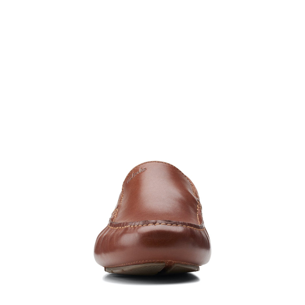Clarks Men's Markman Plain - Dark Tan Leather