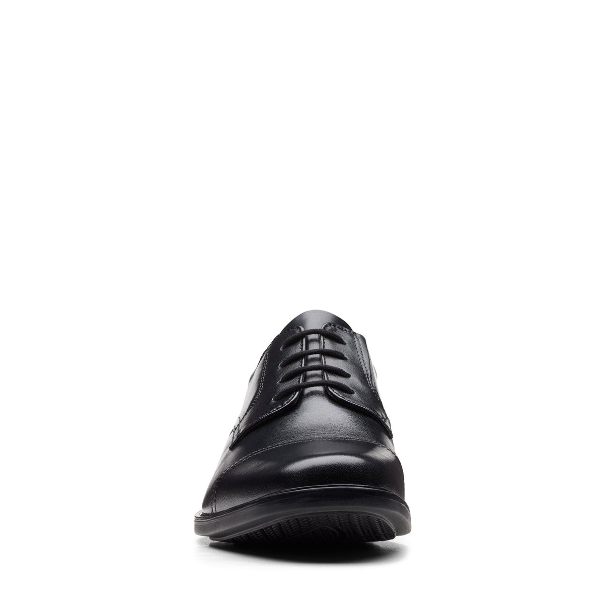 Clarks Men's Howard Cap - Black Leather