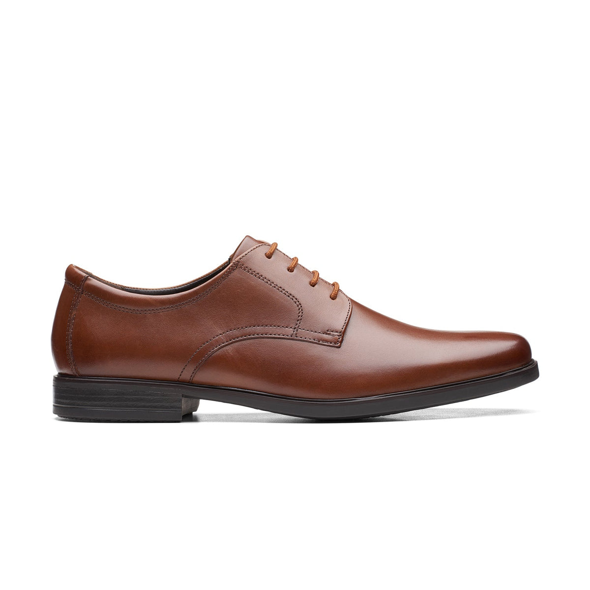 Clarks Men's Howard Walk - Dark Tan Leather
