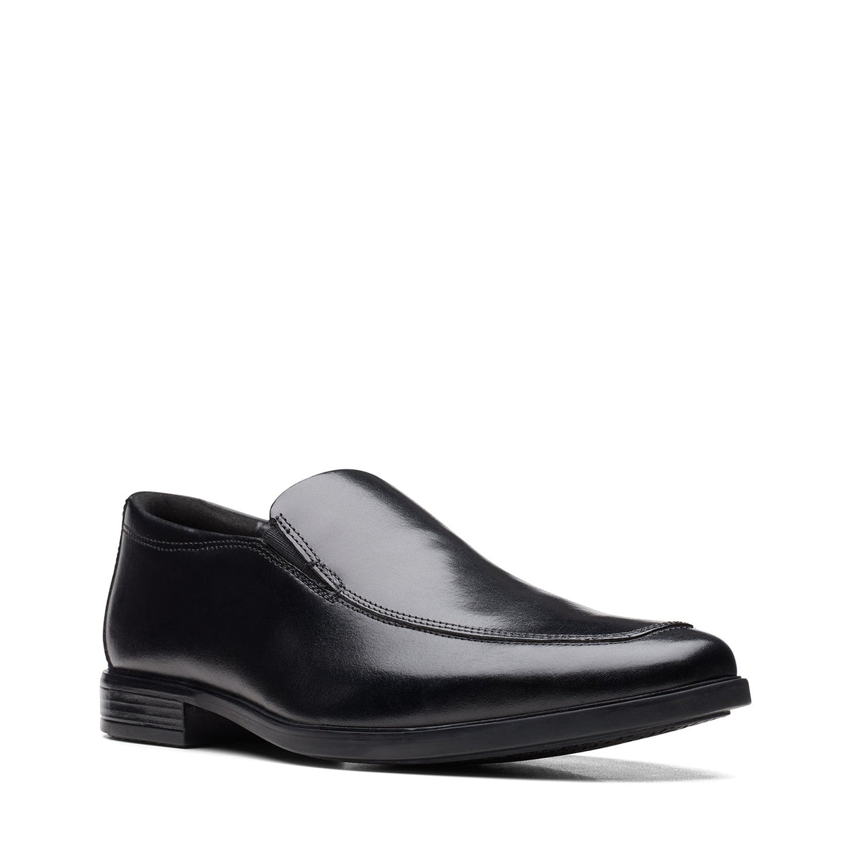 Clarks Men's Howard Edge - Black Leather
