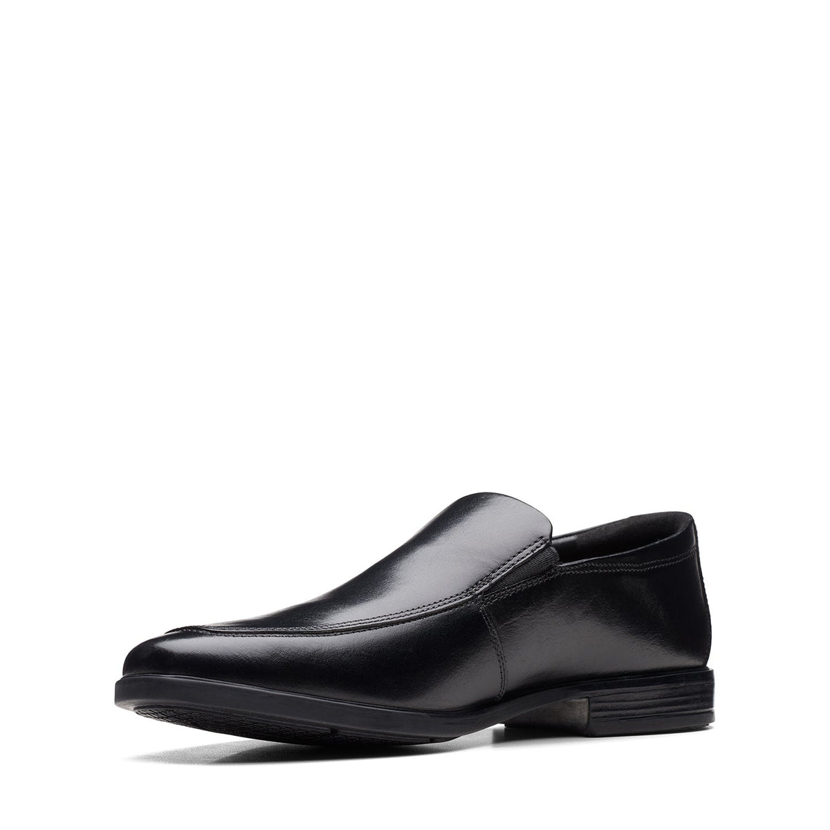 Clarks Men's Howard Edge - Black Leather