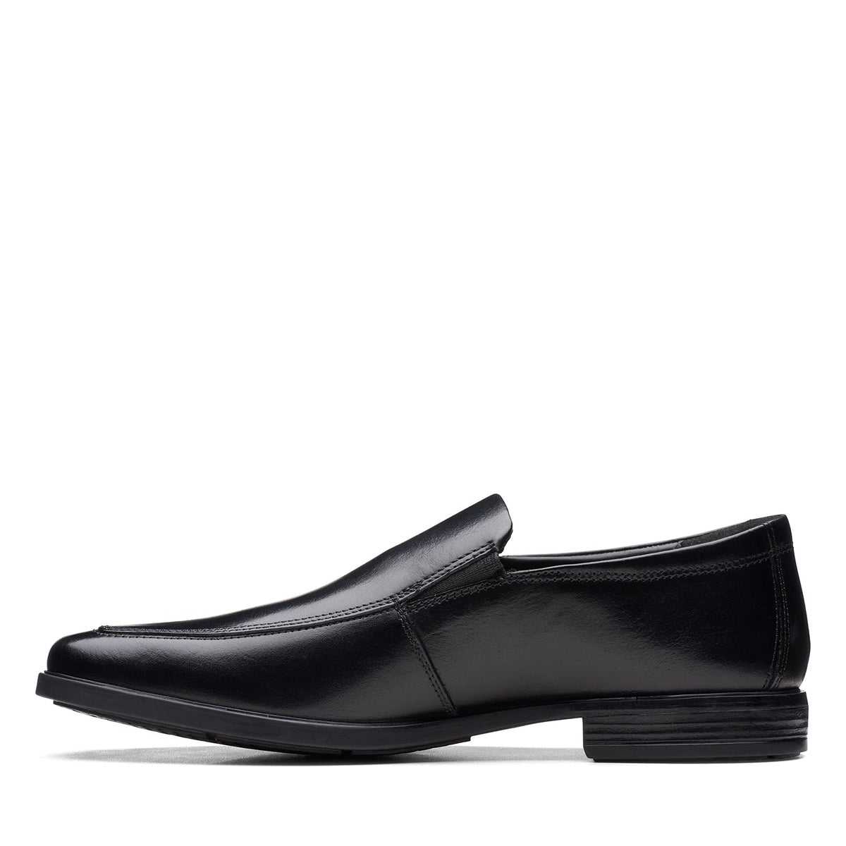 Clarks Men's Howard Edge - Black Leather