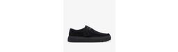 Clarks Torhill Lo Dark Sand Suede Lace Up Casual Shoes
