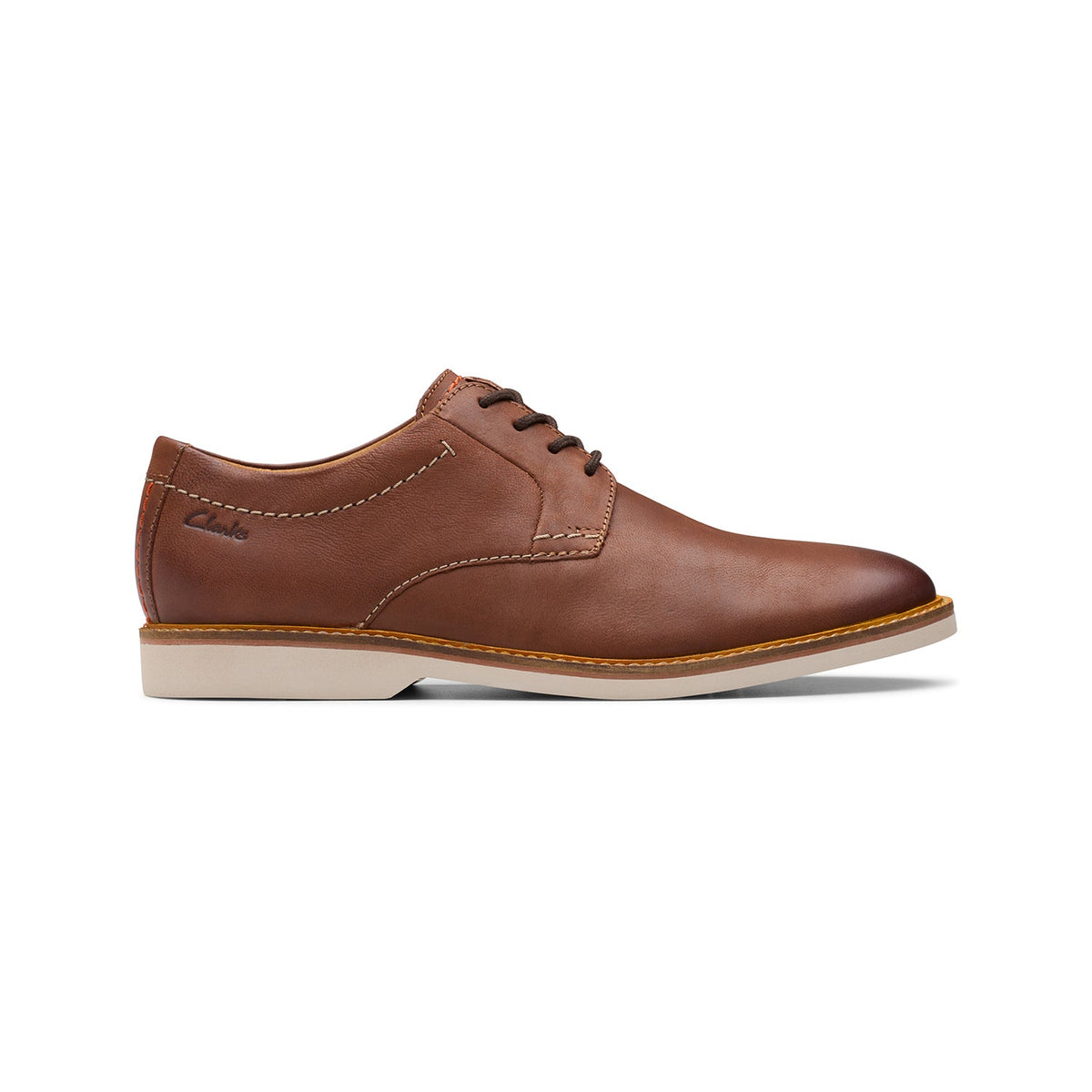 Clarks Men's Atticus LT Lace - Dark Tan Leather