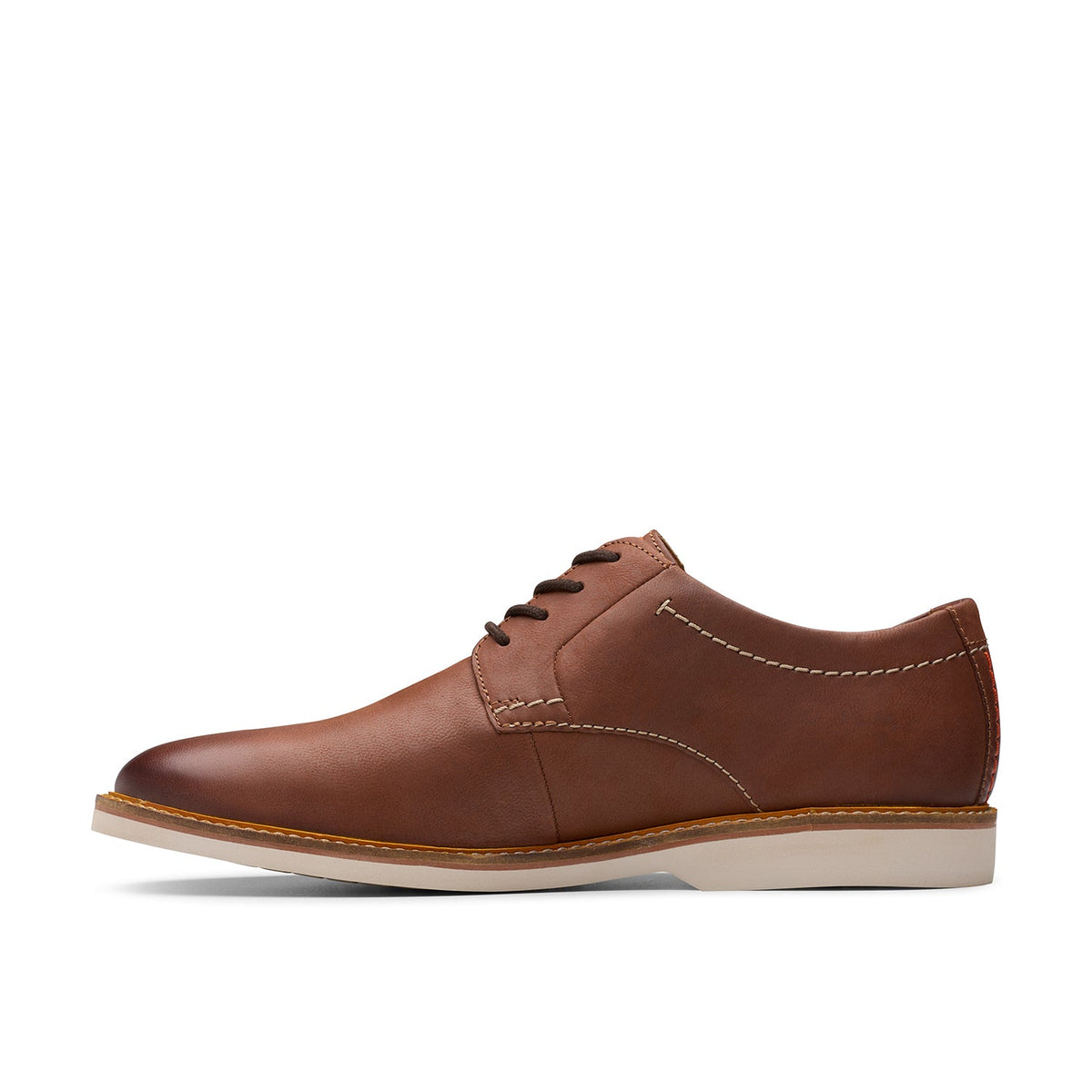 Clarks Men's Atticus LT Lace - Dark Tan Leather