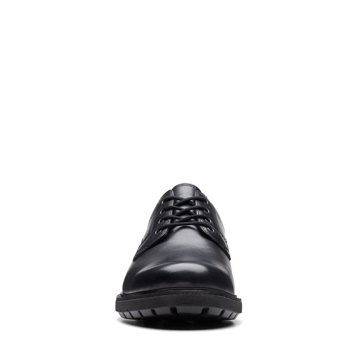 Clarks Men's Batcombe Tie - Black Leather