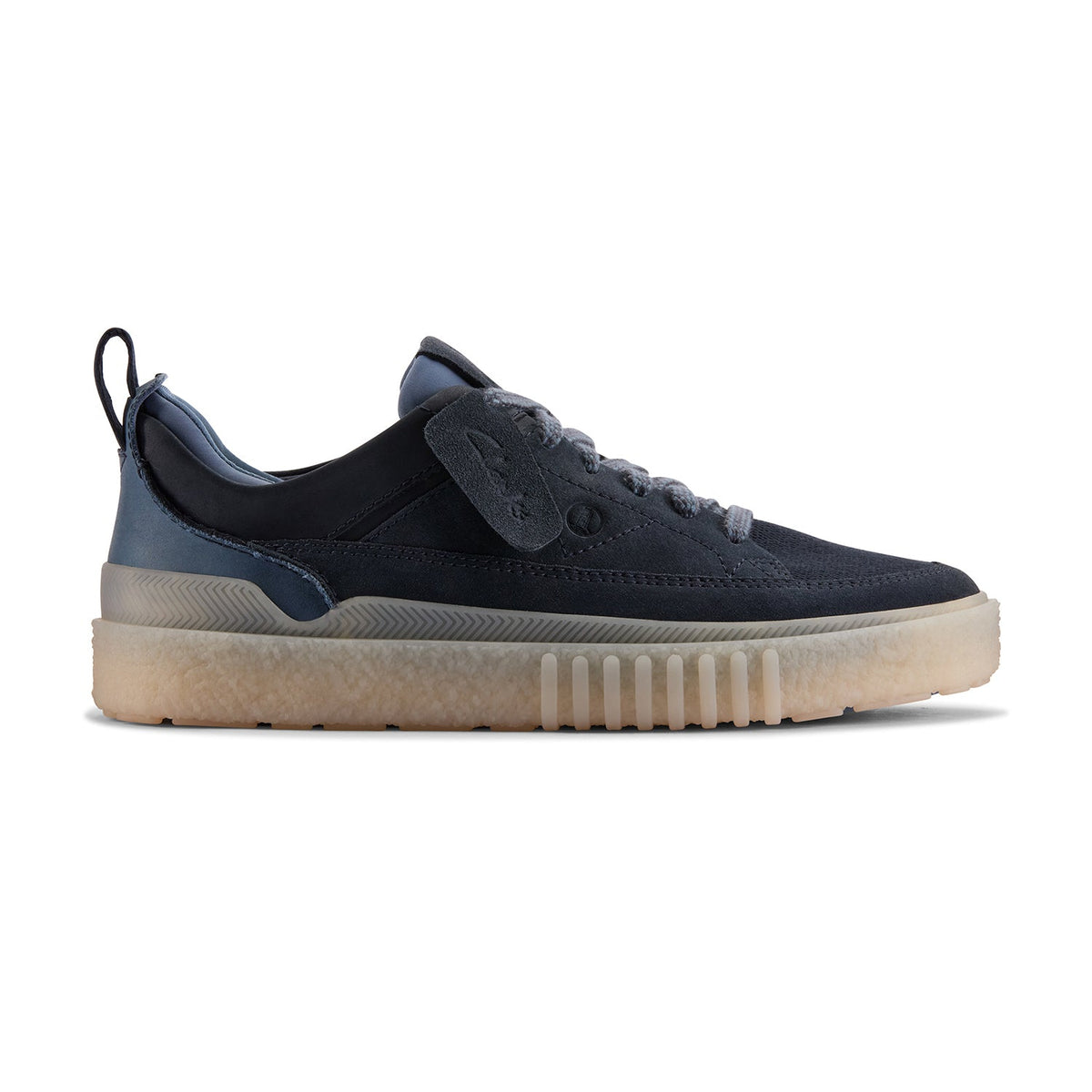 Somerset Lace - Navy Suede