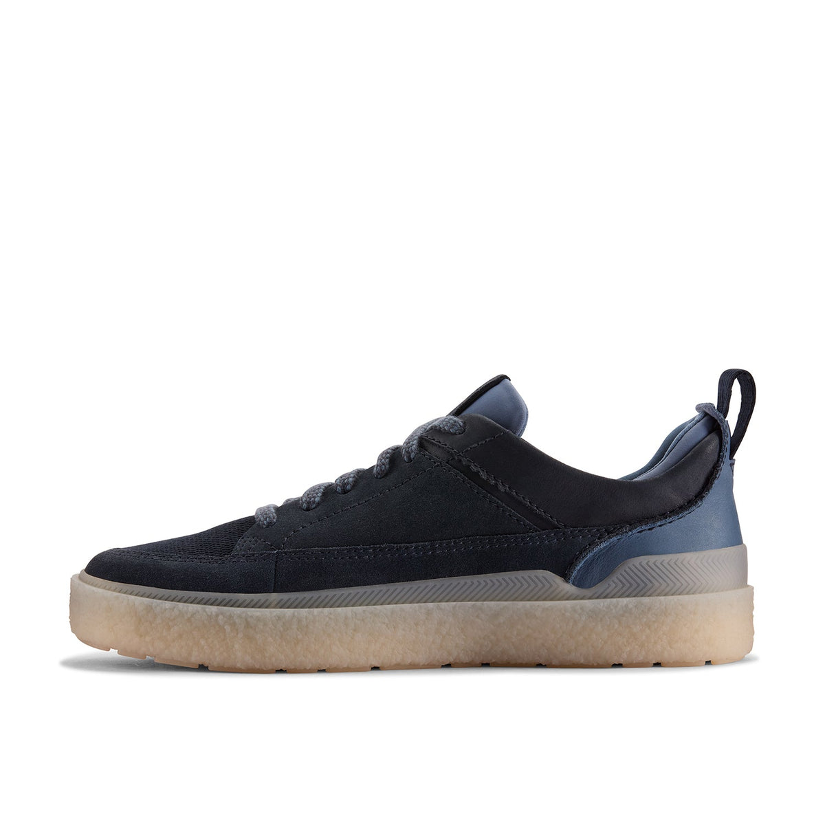 Somerset Lace - Navy Suede
