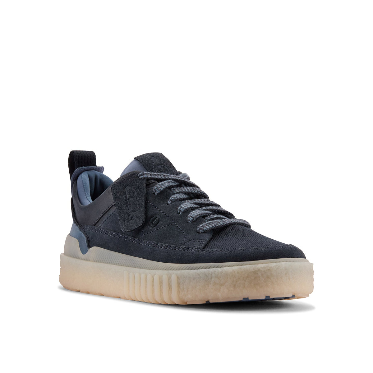 Somerset Lace - Navy Suede