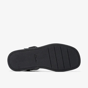 Clarks Alda Strap Black Leather